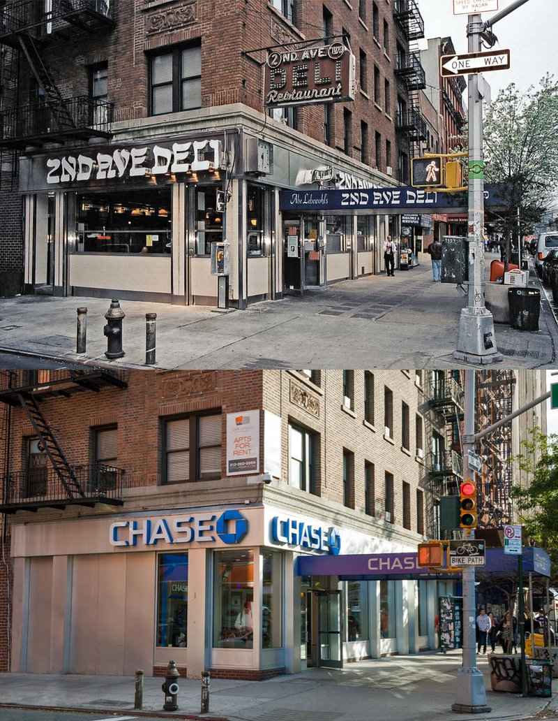 Illustration for article titled Look At What A Decade's Done To New York City's Classic Storefronts